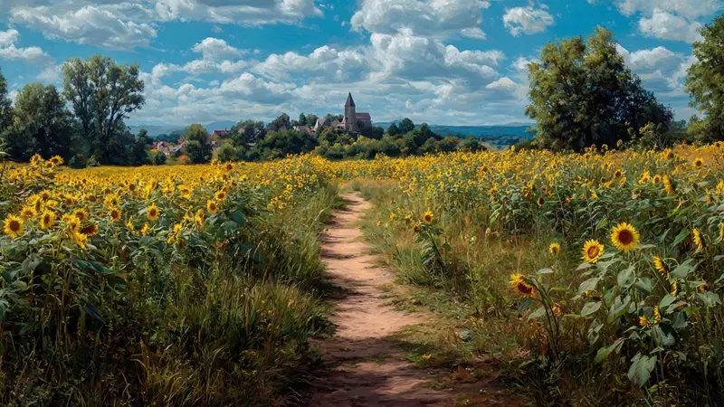 La campagne n'est pas toujours silencieuse