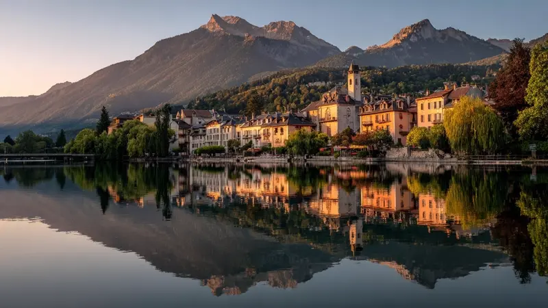 Les villes de bord de lac en France : le classement qualité de vie